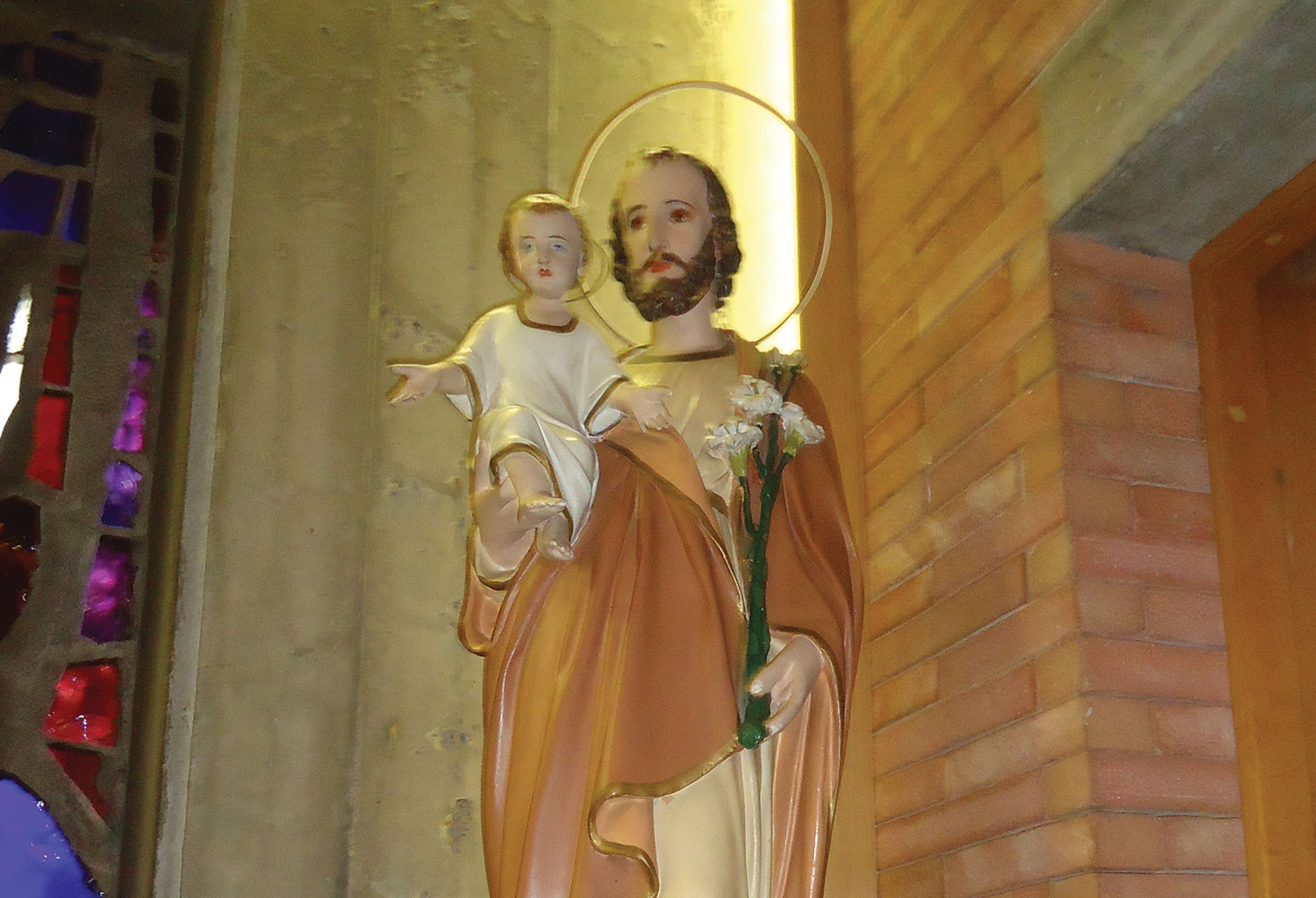 San Giuseppe all'interno della nostra Cappella