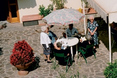 Il cortile interno